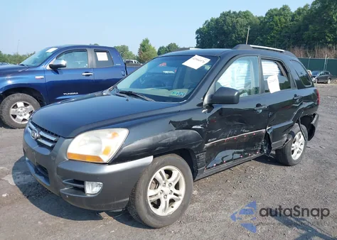 2005 Kia Sportage Ex V6/Lx V6 z USA, uszkodzony, nr VIN KNDJE723057052572